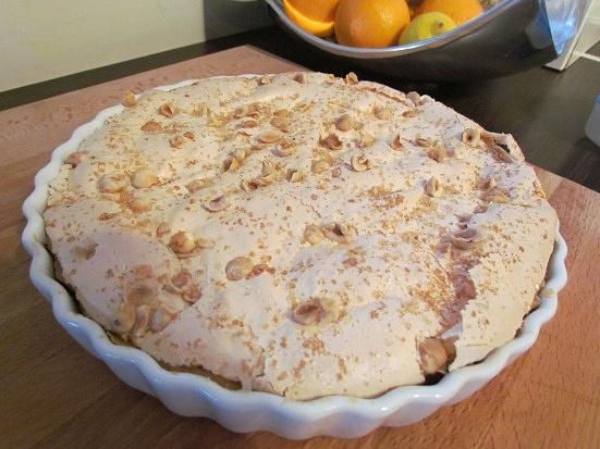 Tarta kawowo-bezowa