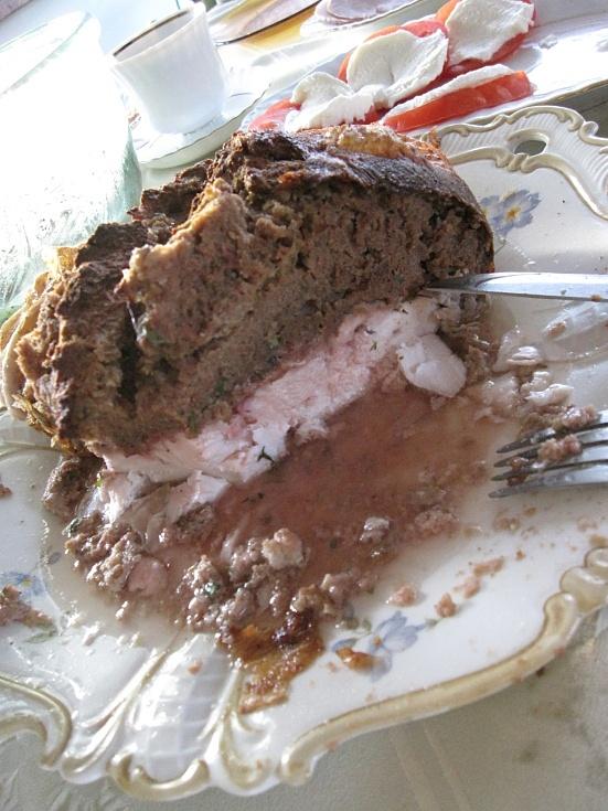 Kurczak luzowany faszerowany