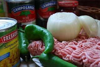 Chilli con carne - szybka obiadokolacja na kolację