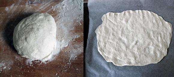 Chrupiąca pizza bez zagniatania