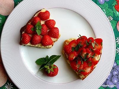 Truskawkowa kanapka czyli sposób na niejadka