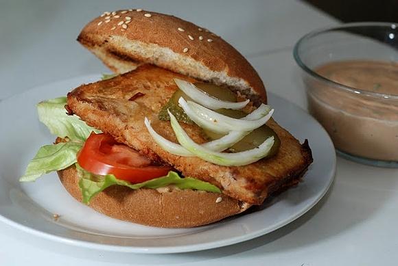 Tofu burgery