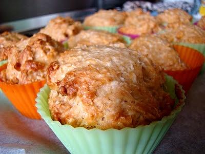 Muffiny z papają i kokosem