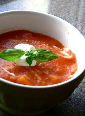 Pożegnanie lata i zupa ze świeżych pomidorów