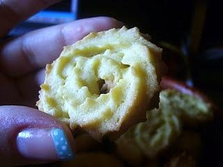 Włoskie ciasteczka z mąką kukurydzianą