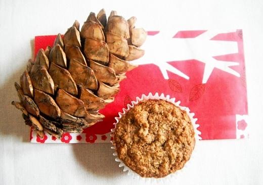 Muffiny żytnio-jabłkowe bez cukru