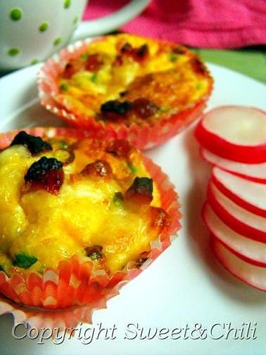 Wytrawne muffiny śniadaniowe