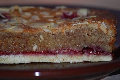 Ciasto migdałowo-malinowe Bakewell Tart