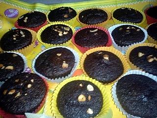 Muffiny czekoladowe z bakaliami