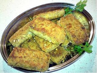 Kotlety gryczane z tofu