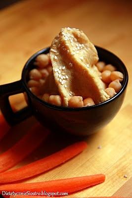 Odtłuszczony hummus na dietę