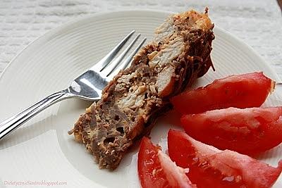 Zapiekany makaron gryczany