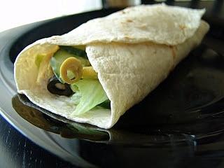 Tortilla z kurczakiem curry