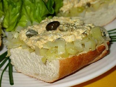 Pasta jajeczna z porami