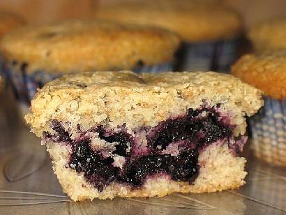 Jagodowe muffiny