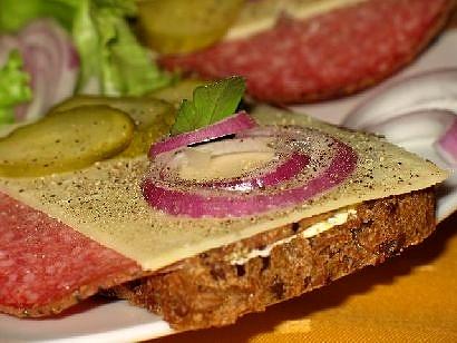 Kanapki z salami