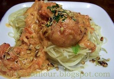 Rozmarynowe spaghetti napoli
