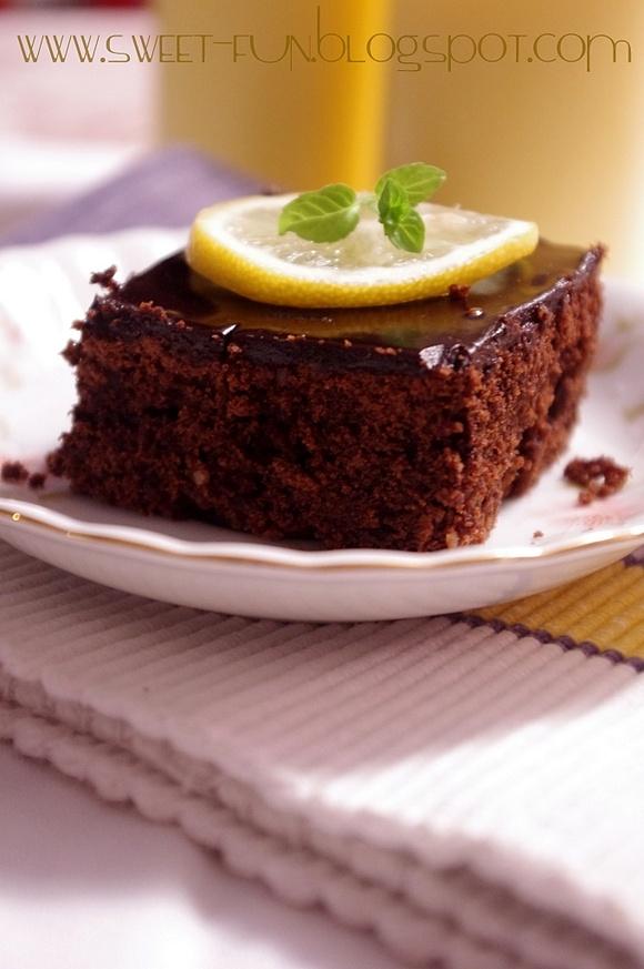 Miodowe Brownie z orzechami