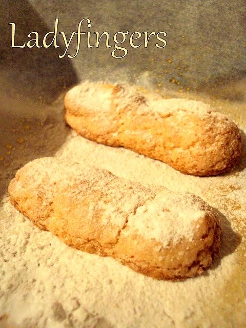 Ladyfingers biszkopciki