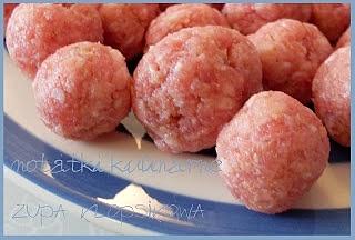 Zupa klopsikowa