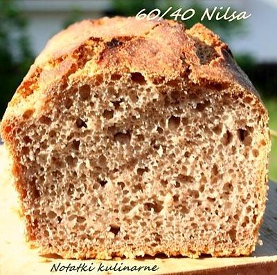 Weekendowa piekarnia 34 - chleb 60/40 nilsa