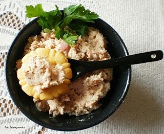 Pasta kurczakowa do krakersów