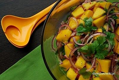 Sałatka z mango