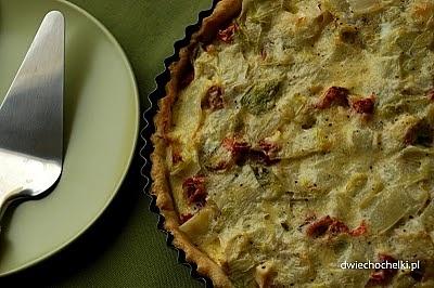 Tarta z gotowanym kurczakiem