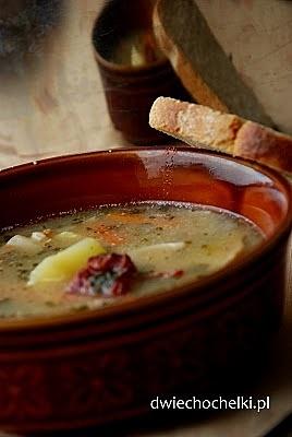 Zupa ziemniaczana z grzybami