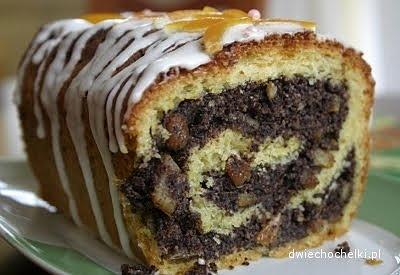 Makowiec zawijany krucho-drożdżowy