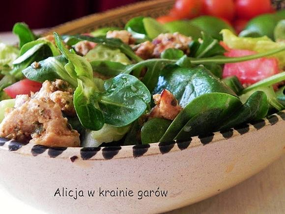 Showarma z sałatką