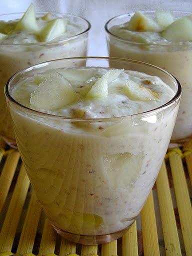 Lekki deser na bazie jogurtu i sera ricotta