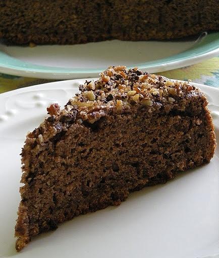 Torta z orzechami i czekoladą