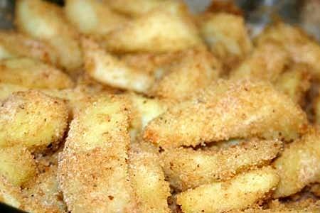 Ziemniaki zapiaszczone pieczone z czosnkiem