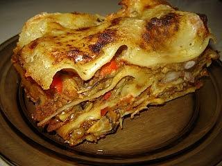 Lasagne z soczewicą