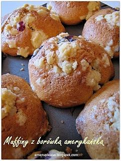 Muffiny z borówką amerykańską