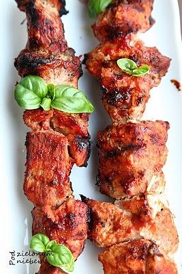 Grillowana szynka w pomidorach