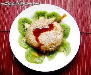 Naleśniczki owsiane bananowe z kiwi