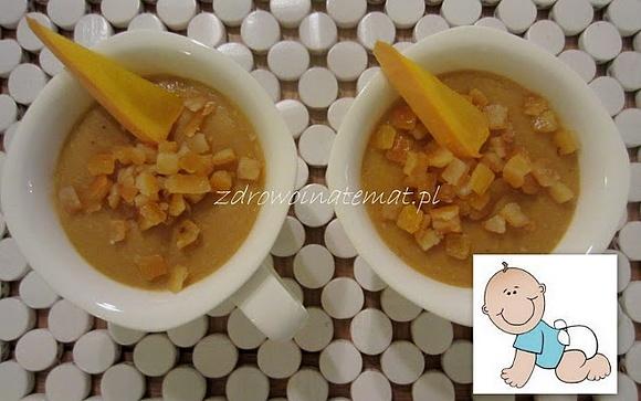 Budyń z dyni z nutką pomarańczy
