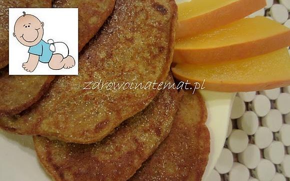 Placuszki z dyni na słodko orkiszowo-kasztanowe