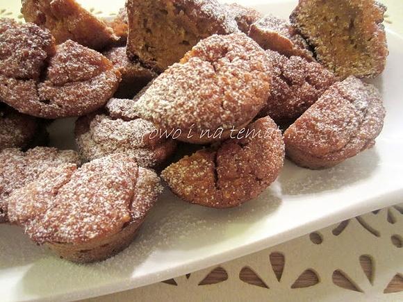 Muffinki z marchewki, dyni i orzechów