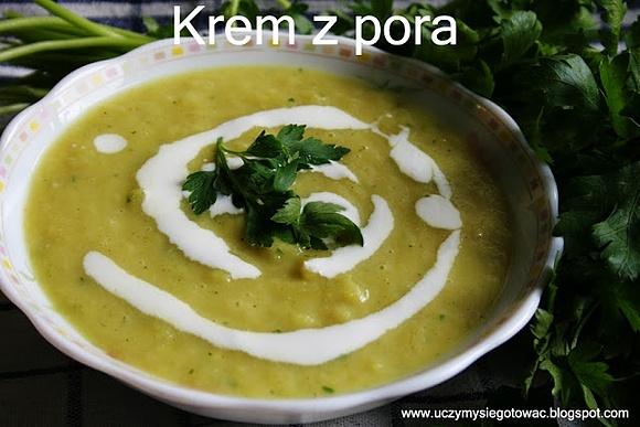 Krem z pora