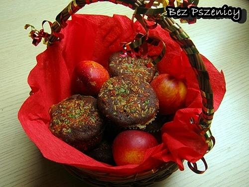 Muffiny bananowe z waniliowym ryżem wegańskie