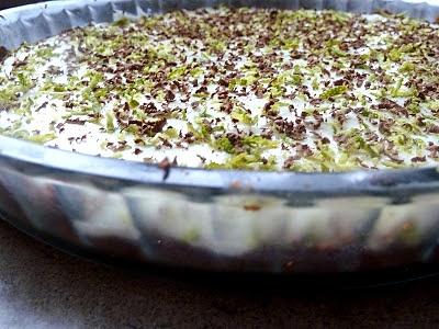 Chocolate key lime pie wg Nigelli Lawson