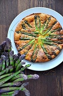 Frittata z zielonymi szparagami