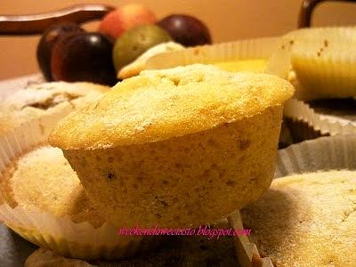Muffiny cytrynowe z kawałkami czekolady