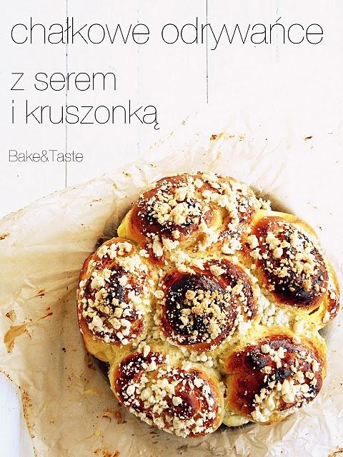 Chałka z serem i kruszonką na puszystym cieście