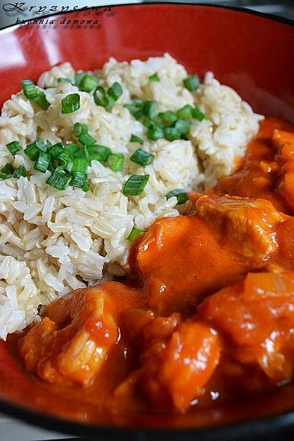 Curry z krewetek