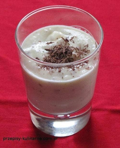 Smoothie bananowe z czekoladą