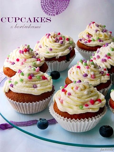 Cupcakes z borówkami